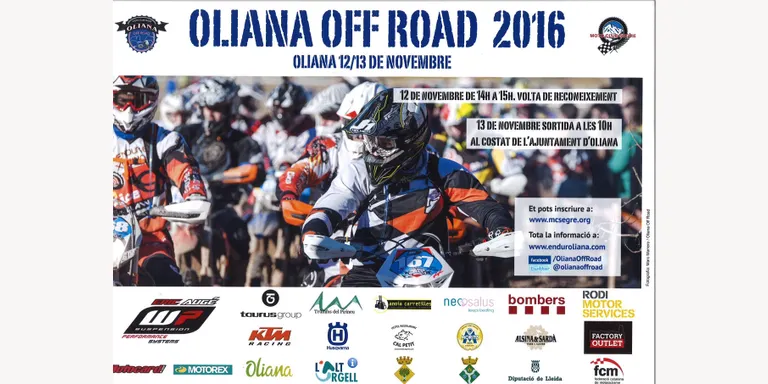 Tot a punt per a l'Oliana Off Road 2016
