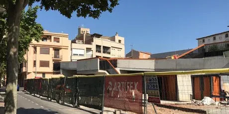 Talls intermitents d’accés a la plaça de l’Era aquest dimarts