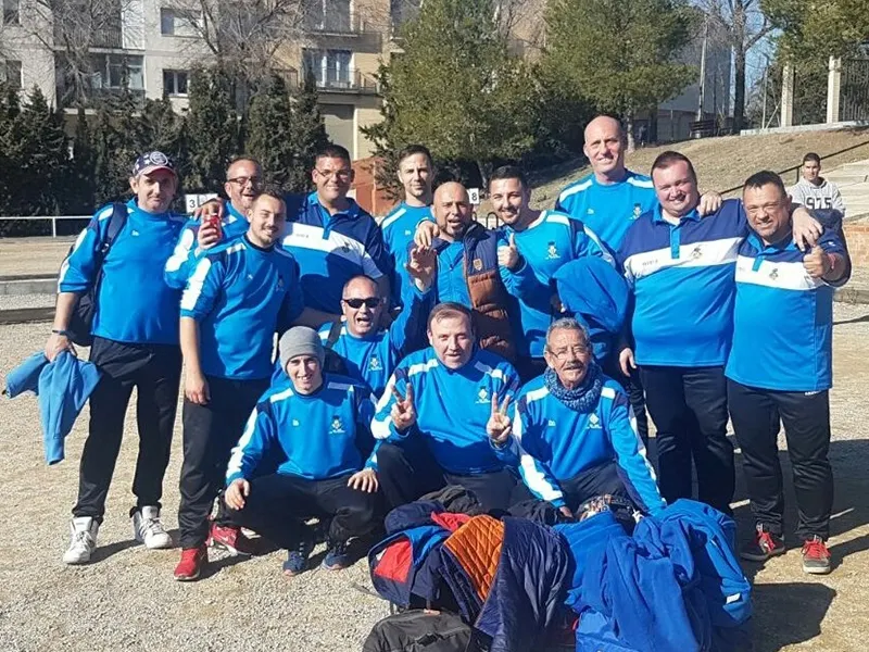 El primer equip del club va celebrar l'ascens a Primera Divisió Catalana el passat diumenge / Foto: