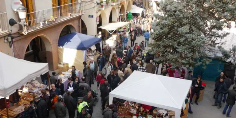 El Mercat de Nadal arriba amb prop d'una cinquantena de parades