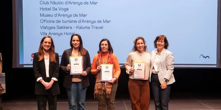 Sis empreses i serveis d'Arenys reben el distintiu Biosphere