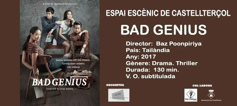 Cineclub la Comarca del Moianès – Bad Genius
