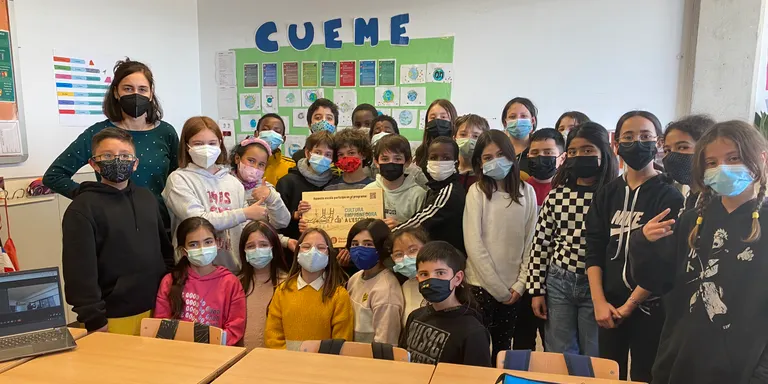 L'escola El Calderí rep un reconeixement per fomentar la cultura emprenedora en l'alumnat