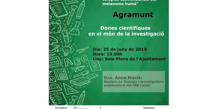 La doctora en Biologia, Anna Macià, ofereix una conferència sobre el melanoma humà