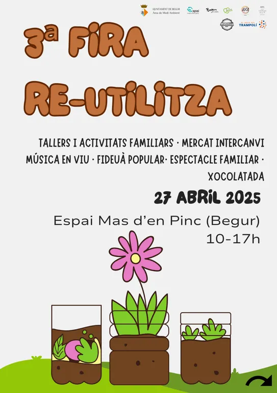 Begur celebra la 3a Fira Re-utilitza amb activitats familiars i tallers