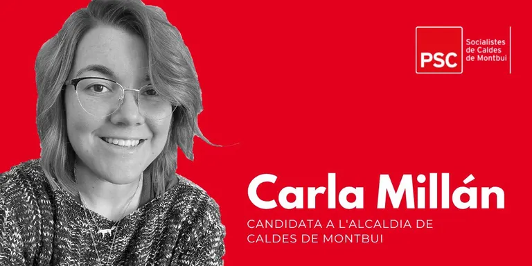 Carla Millán tornarà a ser la candidata del PSC a l’alcaldia de Caldes a les municipals del maig