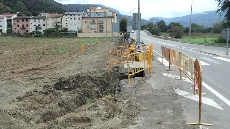 Millores a la canalització de gas del barri de Sant Antoni