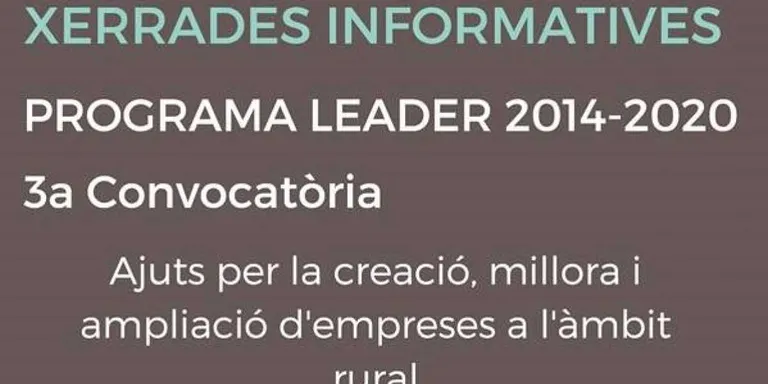 Xerrades informatives Leader
