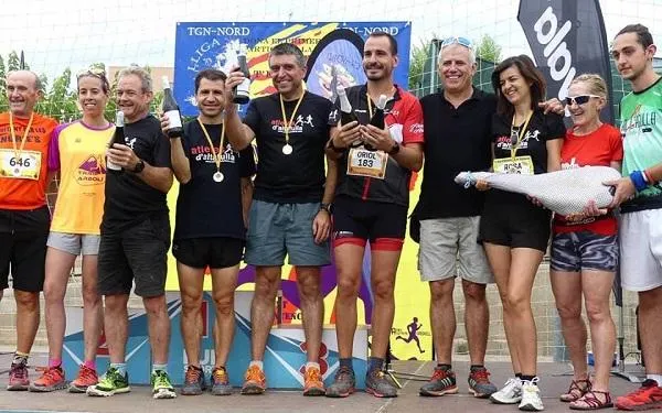 Foto: Atletes d'Altafulla