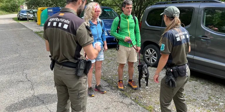 Fins a 19.000 actuacions de prevenció i control dels Agents Rurals a l'Alt Pirineu i Aran, un 40% dins de parcs naturals