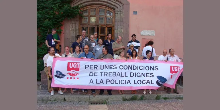 La Policia Municipal de la Seu es mobilitza per reclamar millores laborals