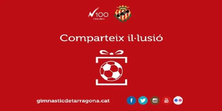 El Nàstic presenta la campanya ‘Comparteix il·lusió’
