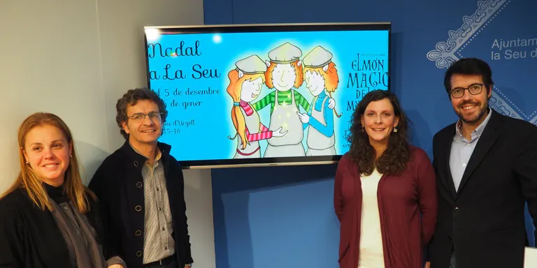 Un potent espectacle d'encesa de llums encetarà dissabte la programació de Nadal a la Seu