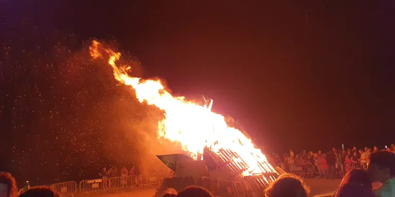 Gran participació popular a les revetlles de Pineda
