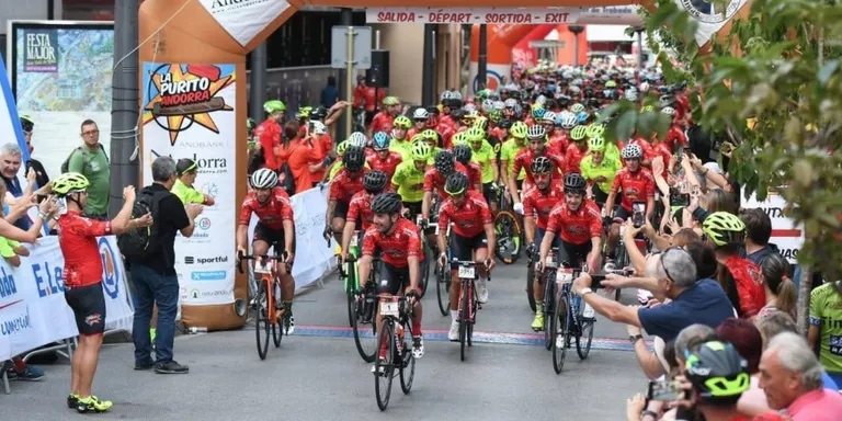 Nou rècord de participació a La Purito Andorra, amb 2.700 ciclistes