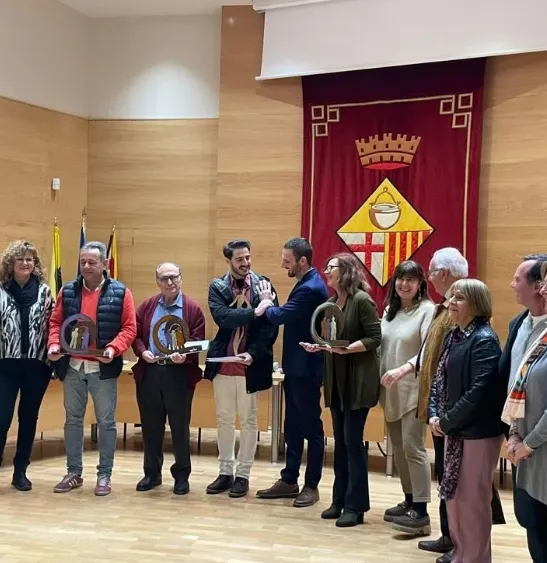 Ramon Prat, Ferran Devesa, la UCIC i el CF Caldes, guanyadors dels premis Mèrit al Voluntariat Calderí 2021