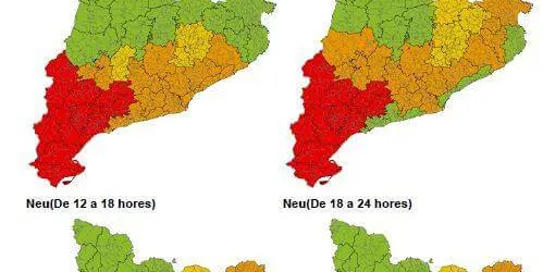 S'intensifica el fred durant avui i demà, quan pot nevar a qualsevol cota