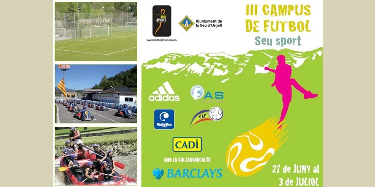 Ja s'han obert les inscripcions al Campus de Futbol Seu Sport