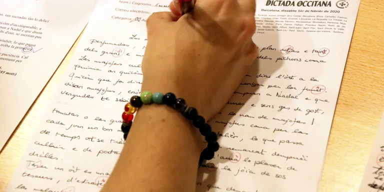 Nova edició de la Dictada Occitana, al Palau Marc de Barcelona