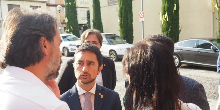 Damià Calvet garanteix que el túnel de Tresponts estarà enllestit a final del 2020