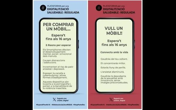 Foto: Plataforma per una digitalització saludable i regulada