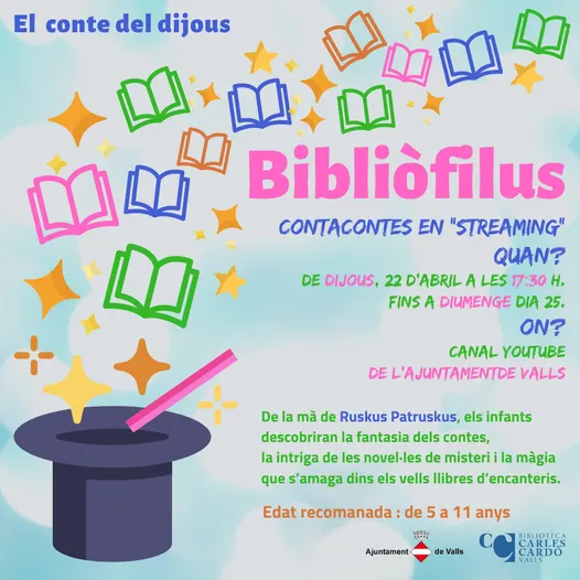 Sessió de contacontes amb Bibliòfilus