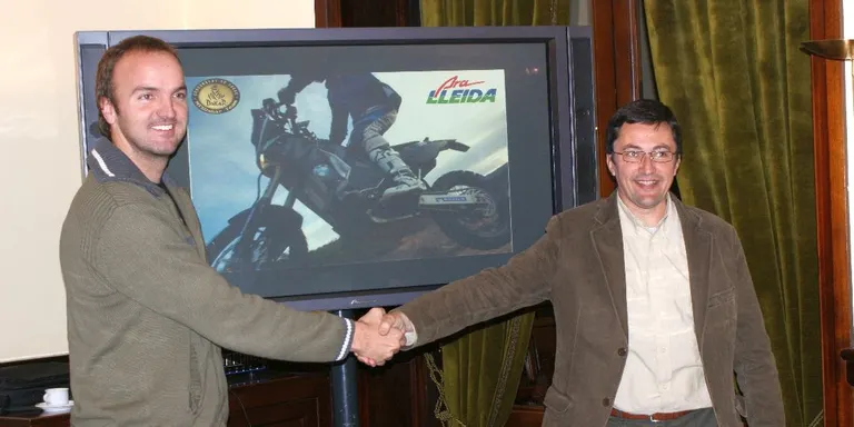 El pilot de Bassella Pau Soler participarà al Dakar 2010
