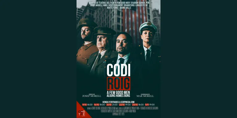 Codi Roig al CCR, a les 7 de la tarda