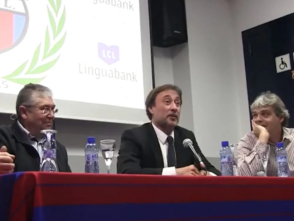 Benedito, durant la seva intervenció