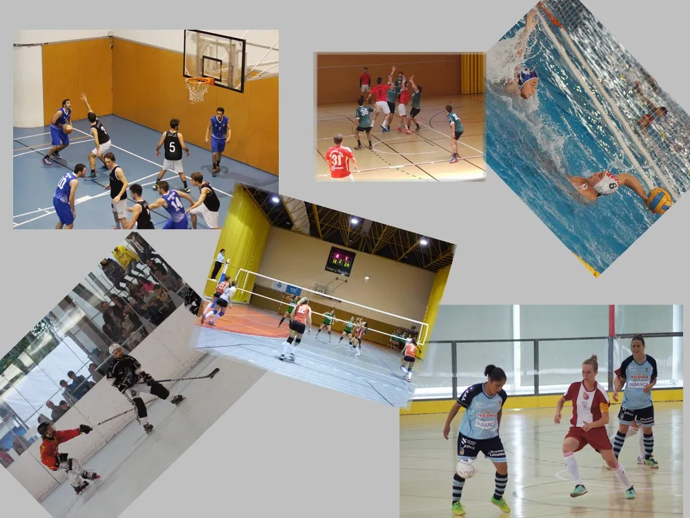 Es comencen a posar en marxa les modalitats esportives de la ciutat / Fotomuntatge