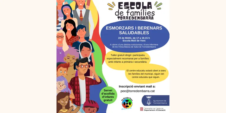 Aquest dijous, última cita de l'Escola de Famílies
