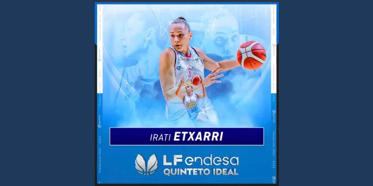 Irati Etxarri, millor aler-pivot de la Lliga Femenina 2021-2022