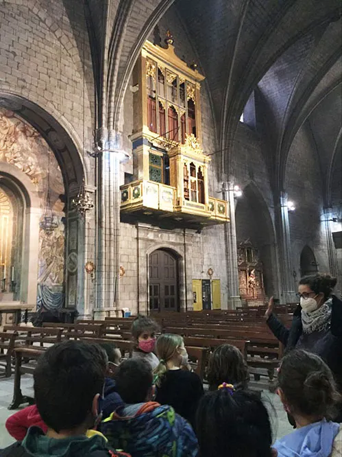 El consistori solsoní dona a conèixer l'orgue de la Catedral a tot l'alumnat de primària de la ciutat
