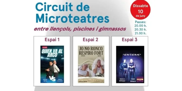 Arriba una nova edició del 'MicroSensacions' de teatre a Pineda