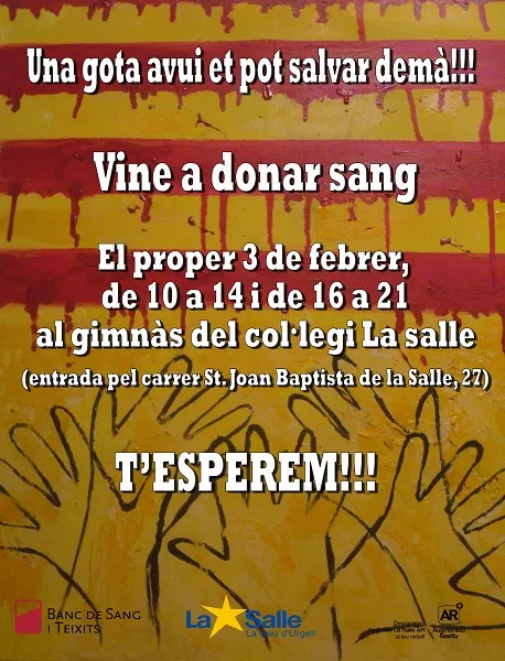 La Salle organitza una nova campanya de donació de sang