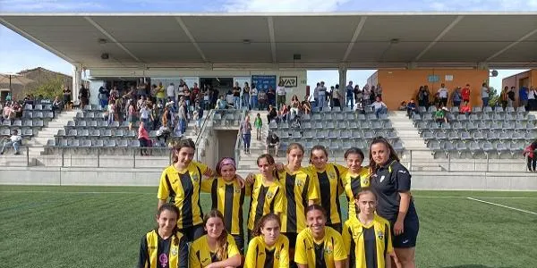 El Cadet femení de l'Altafulla debuta a la lliga amb un empat davant l’EFB Calafell (4-4)