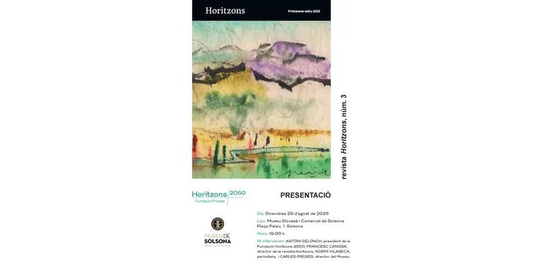 El número 3 de la revista Horitzons es presenta a Solsona