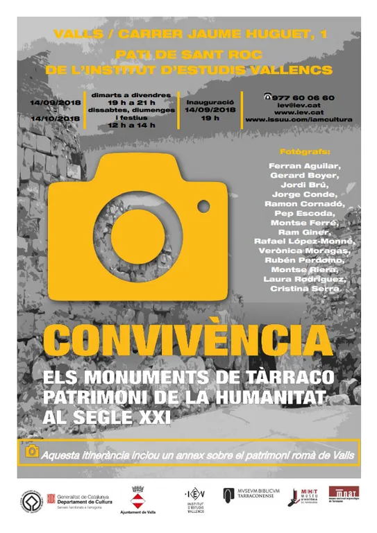Inauguració de l’exposició: Convivència. Els monuments de Tàrraco Patrimoni de la Humanitat al segle XXI