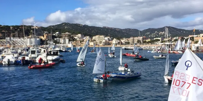 Max Rondeau, primer a la regata de Sant Feliu de Guíxols