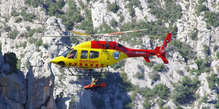 Rescat a Coll de Nargó d'una persona amb una fractura a la cama