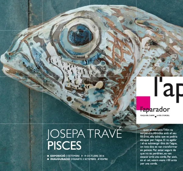 Josepa Travé presenta a l'Aparador l'exposició 'Pisces'