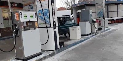 Atracament a la benzinera de la carretera de Montblanc
