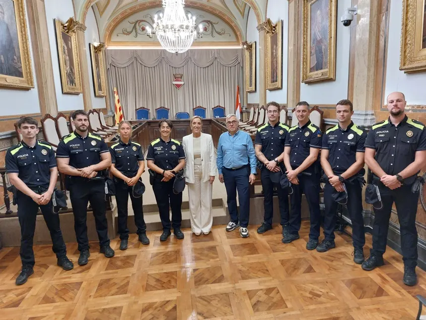 La Policia Local de Valls reforça la plantilla amb sis nous agents i nous vehicles