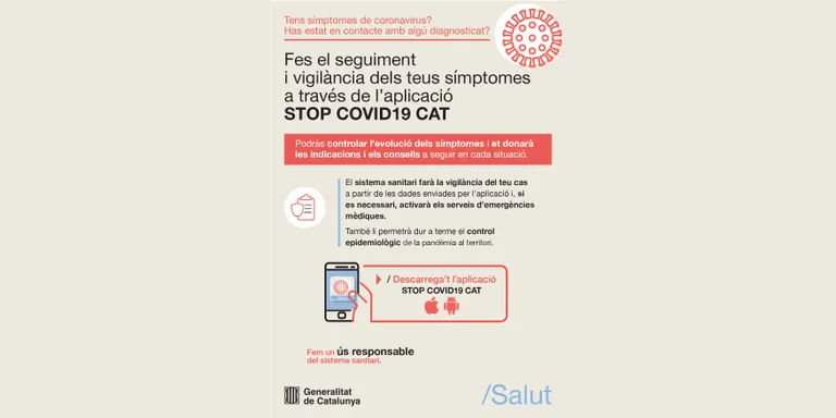Prop de 740.000 persones ja han fet a Catalunya el test de l'app del coronavirus