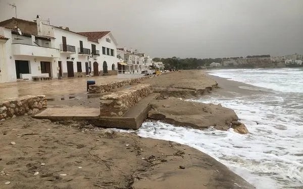 El temporal de llevant deixa 110 l/m2 a Altafulla del 26 al 30 de novembre