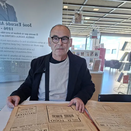 José Antonio Roselló Arasa explica la relació històrica de Santa Bàrbara amb els estornells
