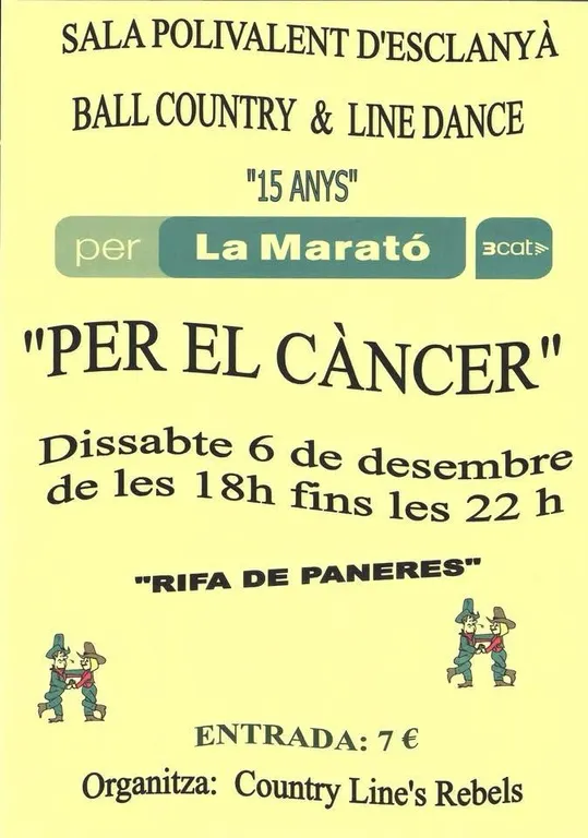 Margarita Fuster: "Amb el Country Line Dance hem recaptat més de 23.000 euros per a la Marató"