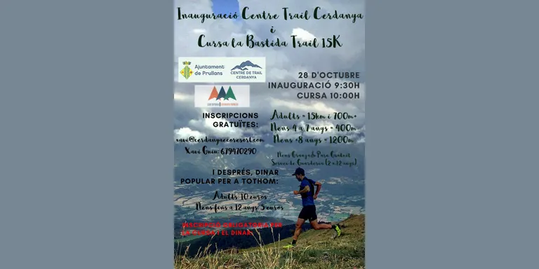 A punt de posar-se en marxa el Centre Trail Cerdanya