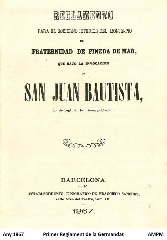 #RecordaPineda amb l'arxiu Municipal t'explica en naixement de la Germandat de Sant Joan Baptista de Pineda
