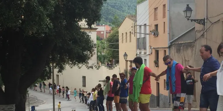 Nou acte contra el monument a la independència d'Arenys de Munt